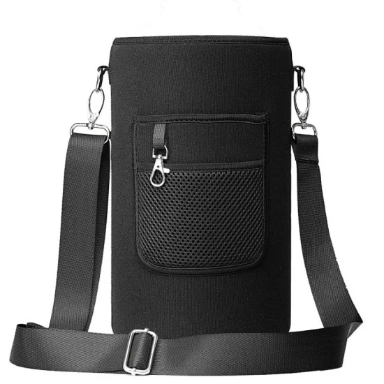 Buzio Water Bottle Holder Carrying Pouch for 3.8L - Black